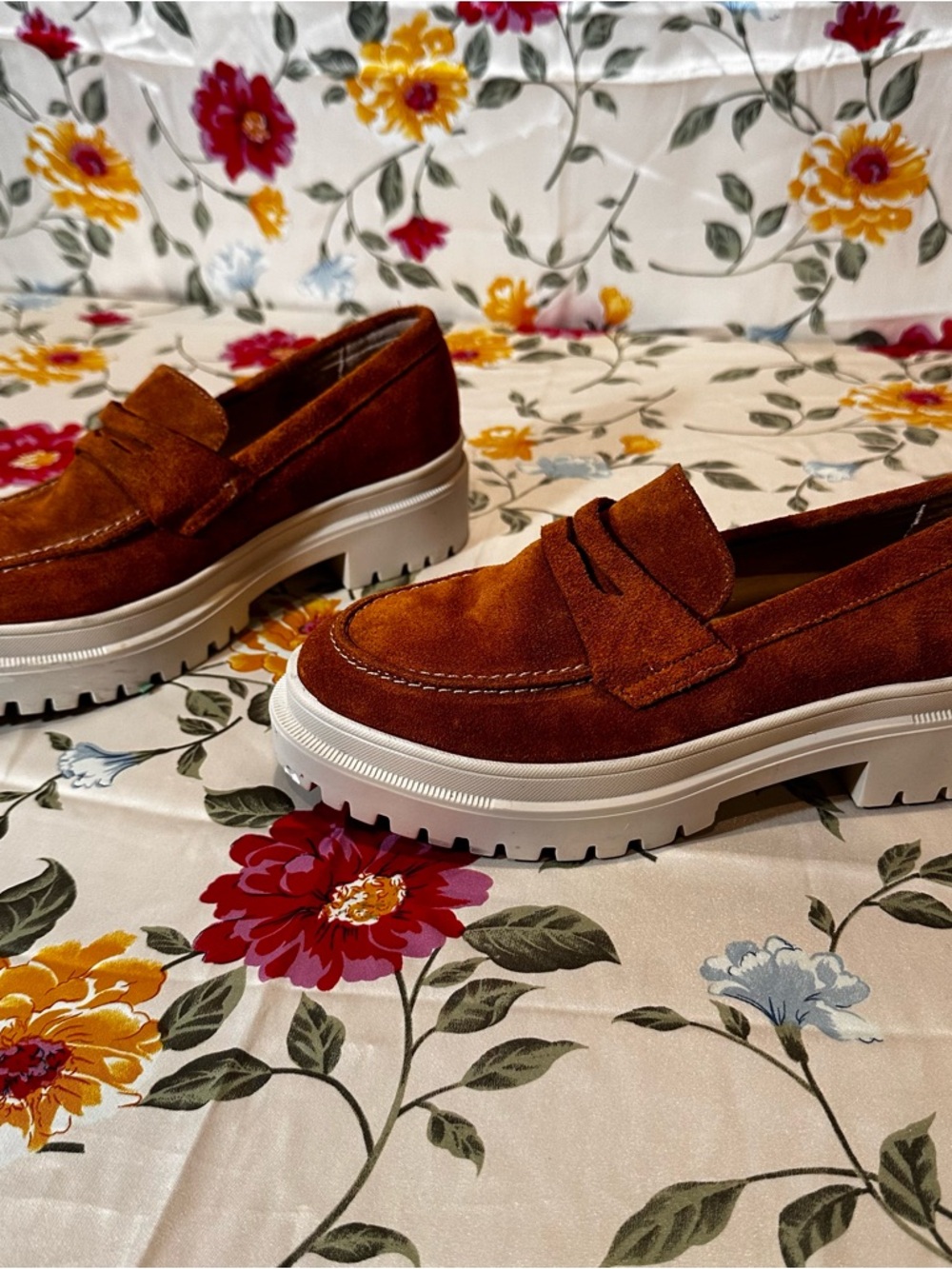 PATINA ZOE CHUNKY LOAFERS PORTLAND LEATHER GOODS EXCELLENT CONDITION W SIZE 9.5 - Picture 5 of 11